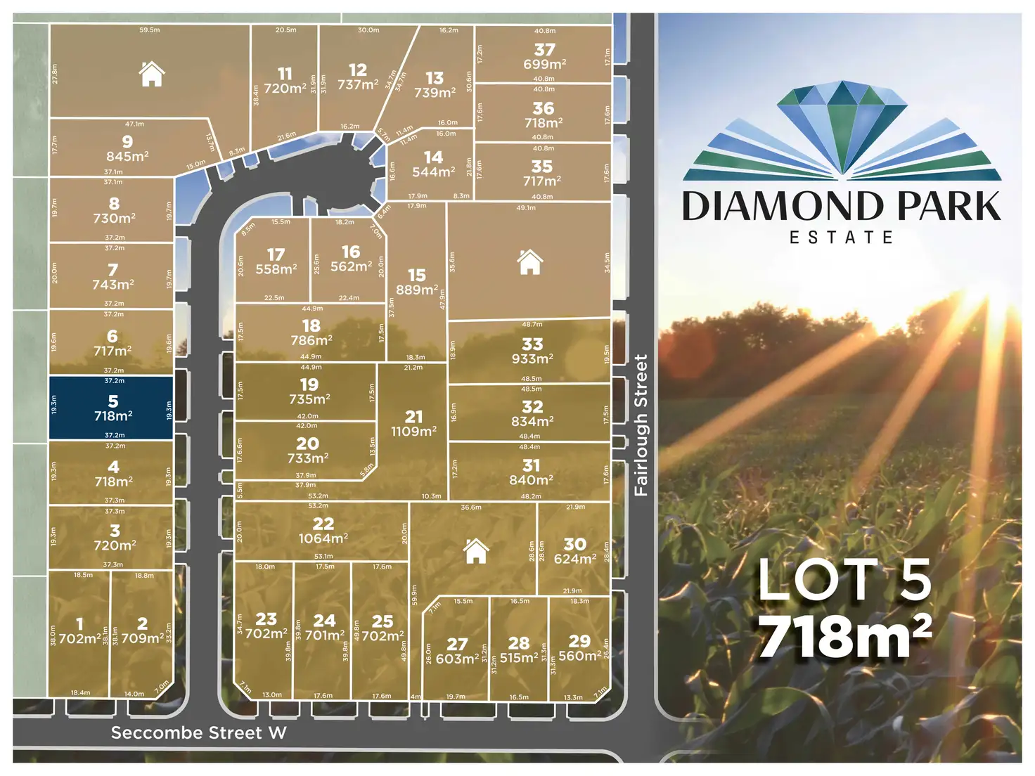 Main view of Homely land listing, LOT 5 Diamond Park Estate, Perth TAS 7300