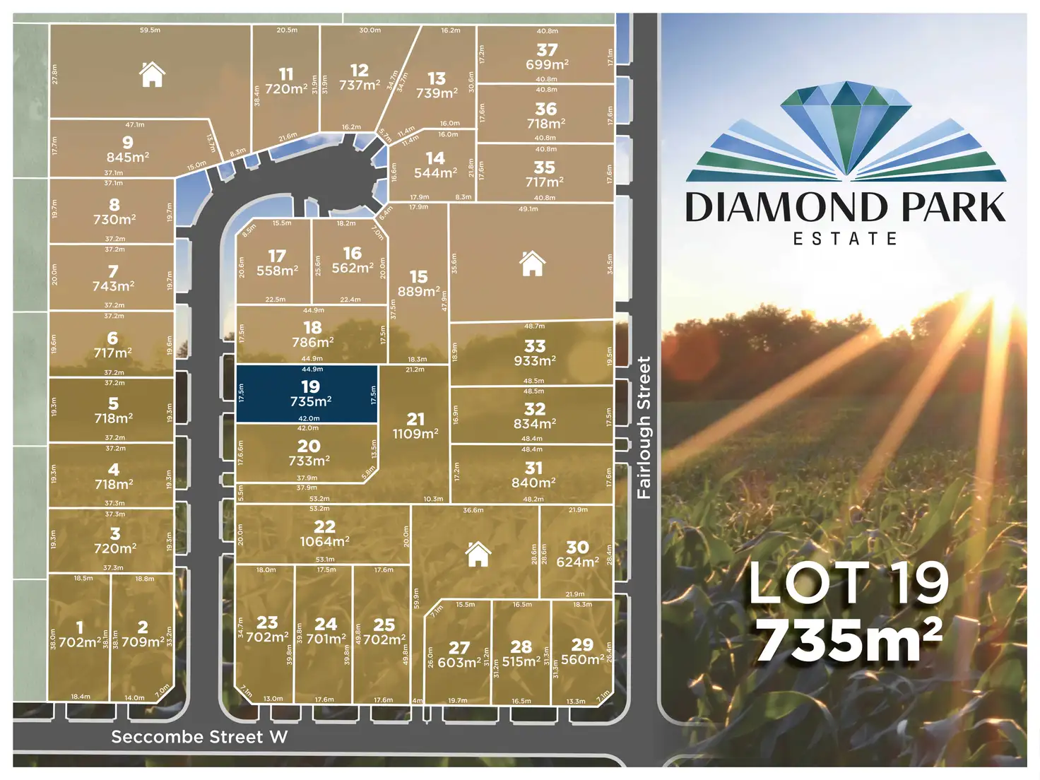 Main view of Homely land listing, LOT 19 Diamond Park Estate, Perth TAS 7300