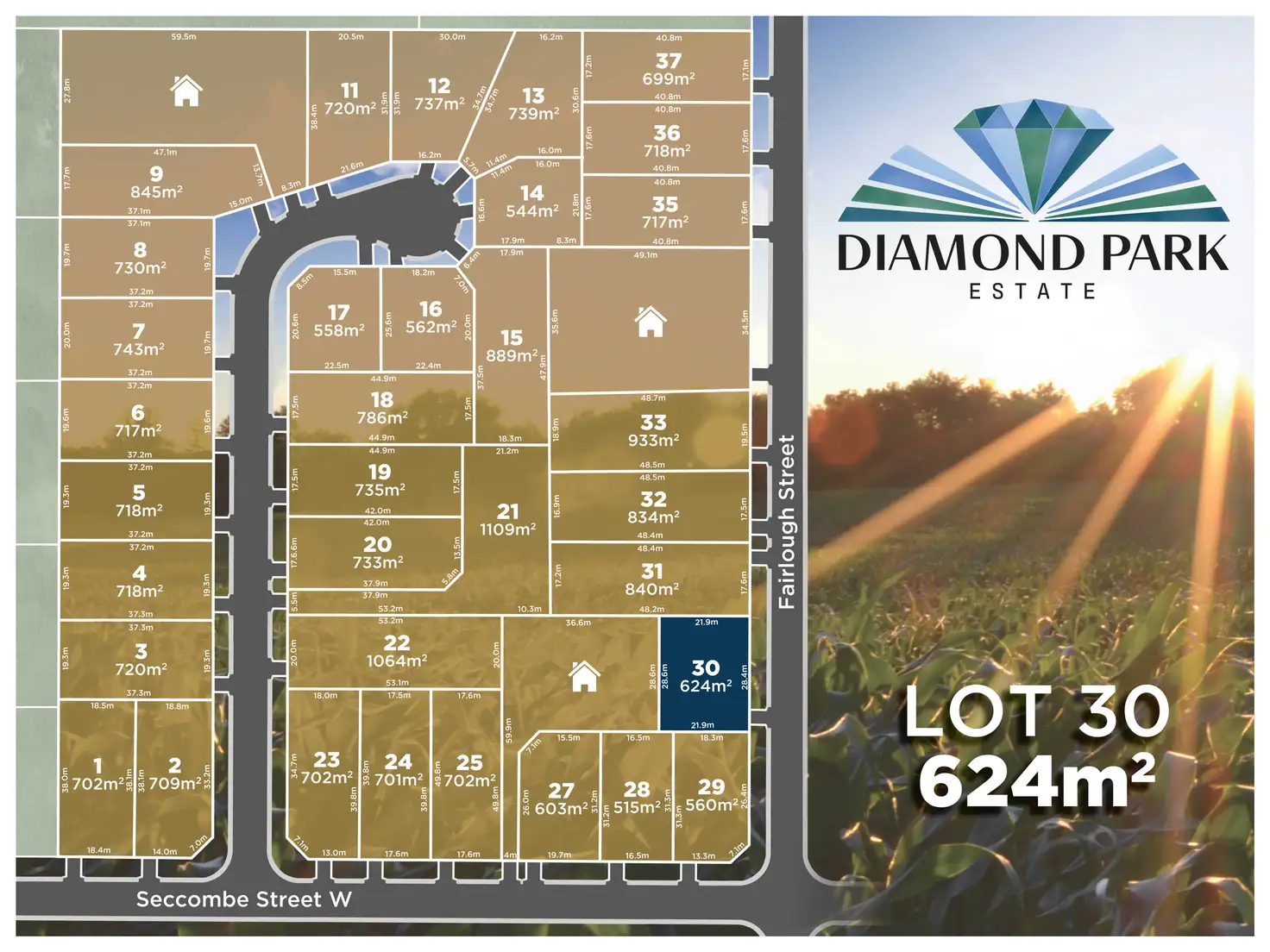 Main view of Homely land listing, LOT 30 Diamond Park Estate, Perth TAS 7300