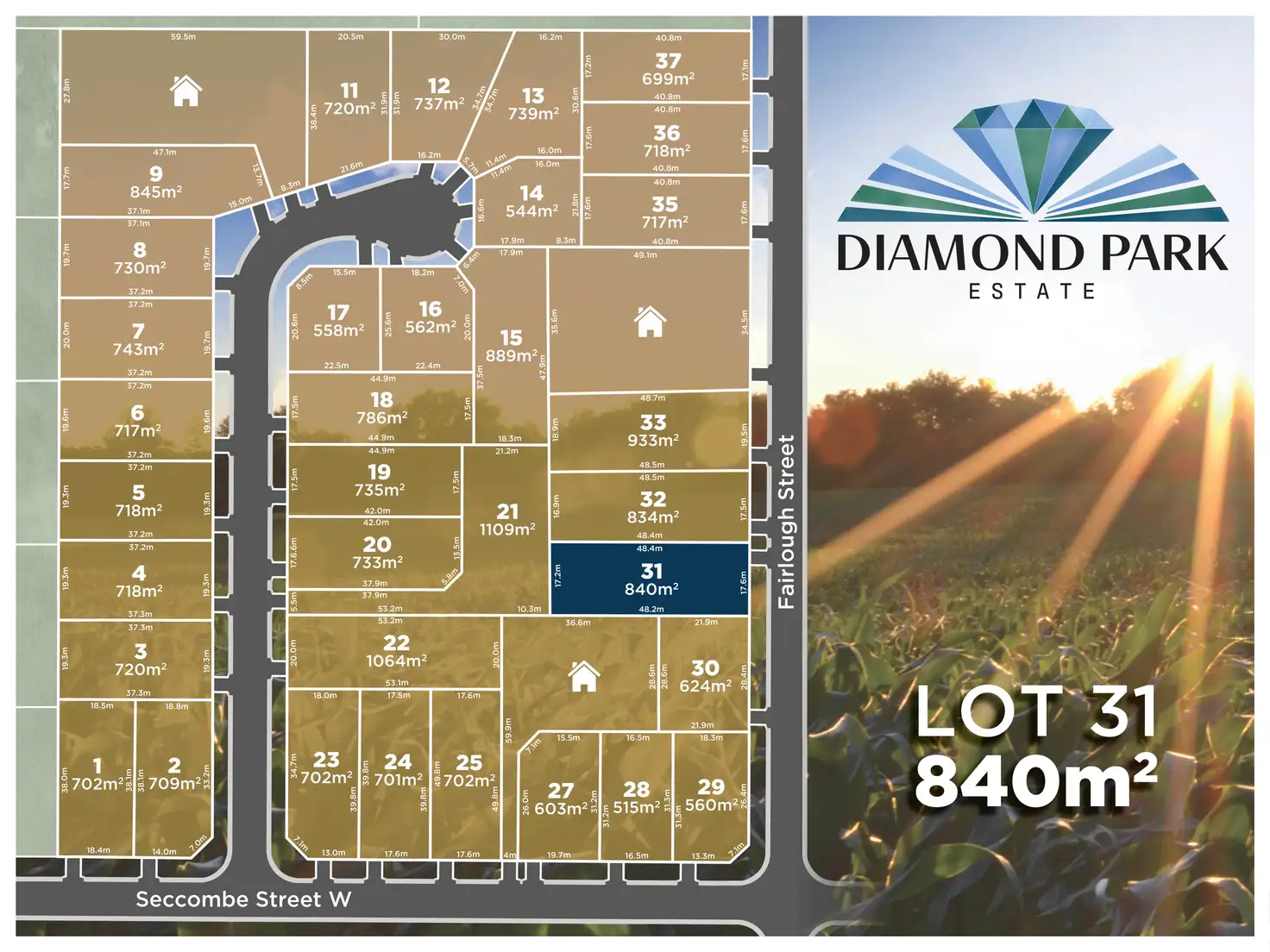 Main view of Homely land listing, LOT 31 Diamond Park Estate, Perth TAS 7300