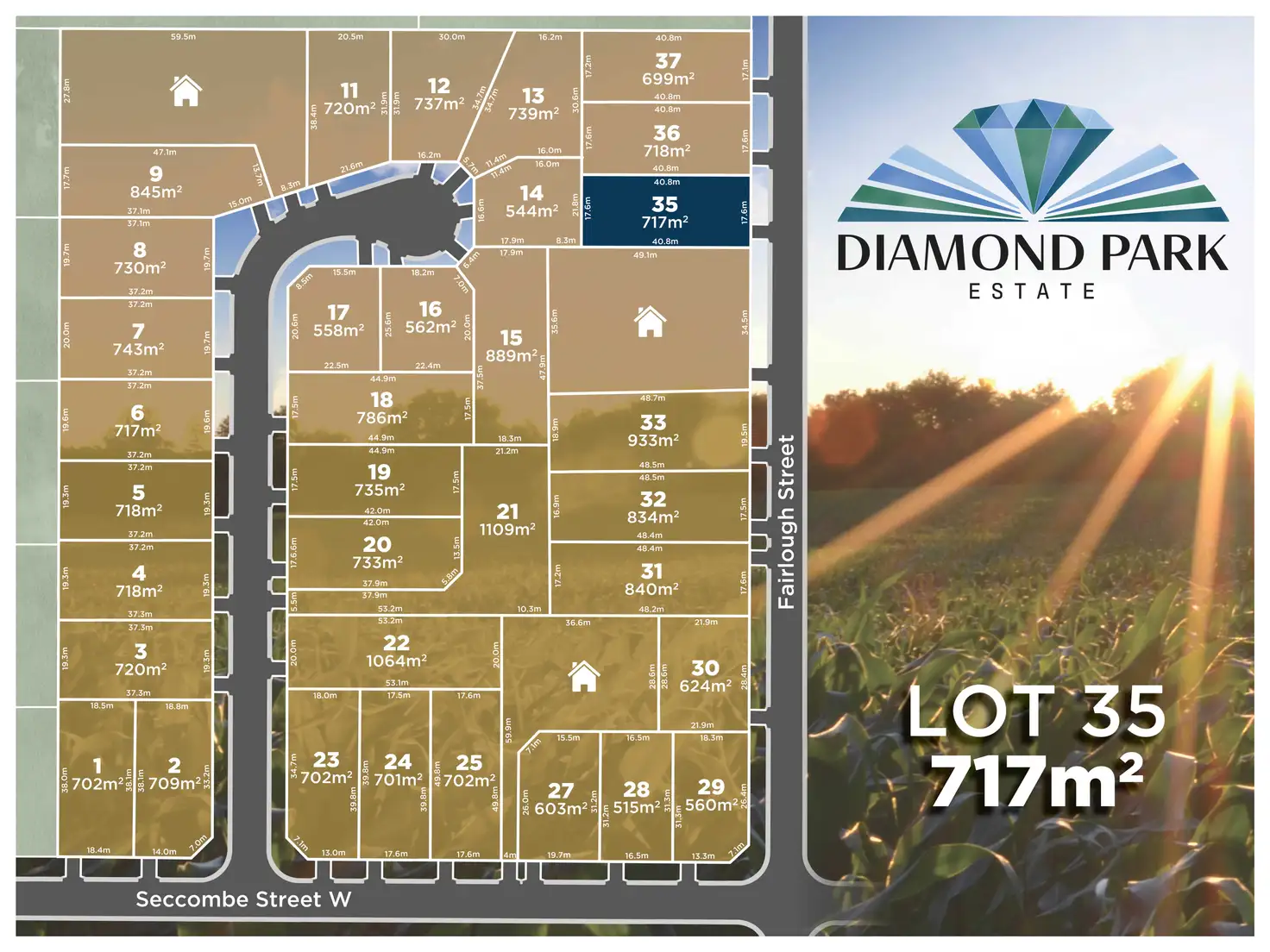 Main view of Homely land listing, LOT 35 Diamond Park Estate, Perth TAS 7300