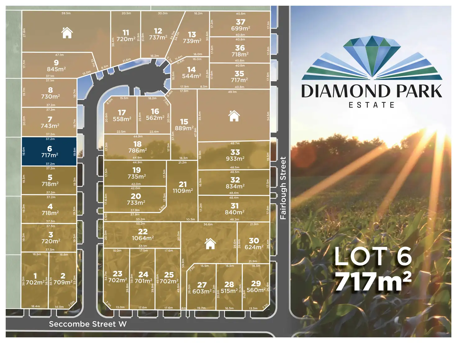 Main view of Homely land listing, LOT 6 Diamond Park Estate, Perth TAS 7300