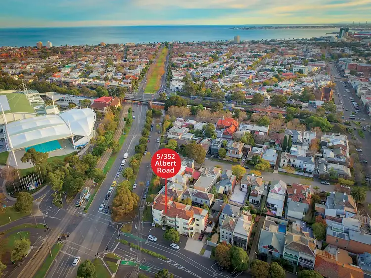 Second view of Homely apartment listing, 5/352 Albert Road, South Melbourne VIC 3205