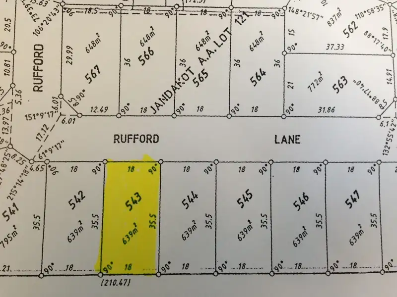 Main view of Homely land listing, Lot 543 Rufford Lane, Canning Vale WA 6155
