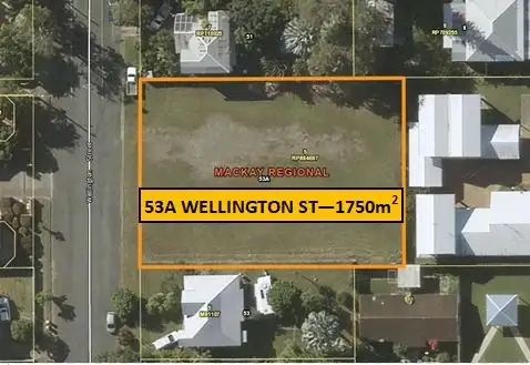 Main view of Homely land listing, 53A Wellington Street, Mackay QLD 4740