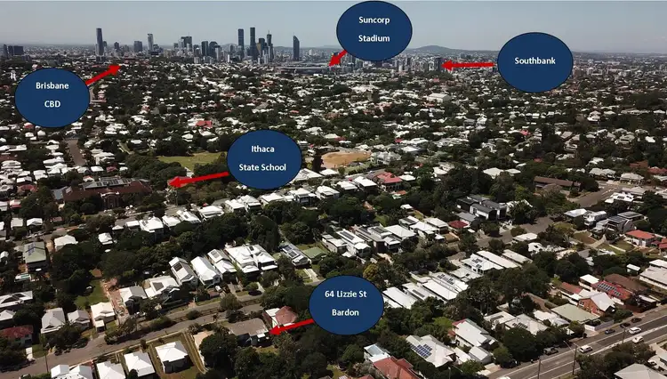 Second view of Homely house listing, 64 Lizzie Street, Bardon QLD 4065