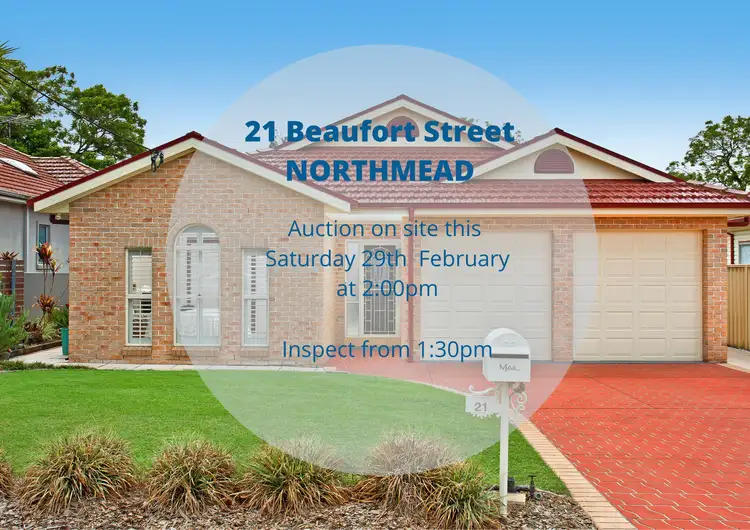 21 Beaufort Street, Northmead NSW 2152
