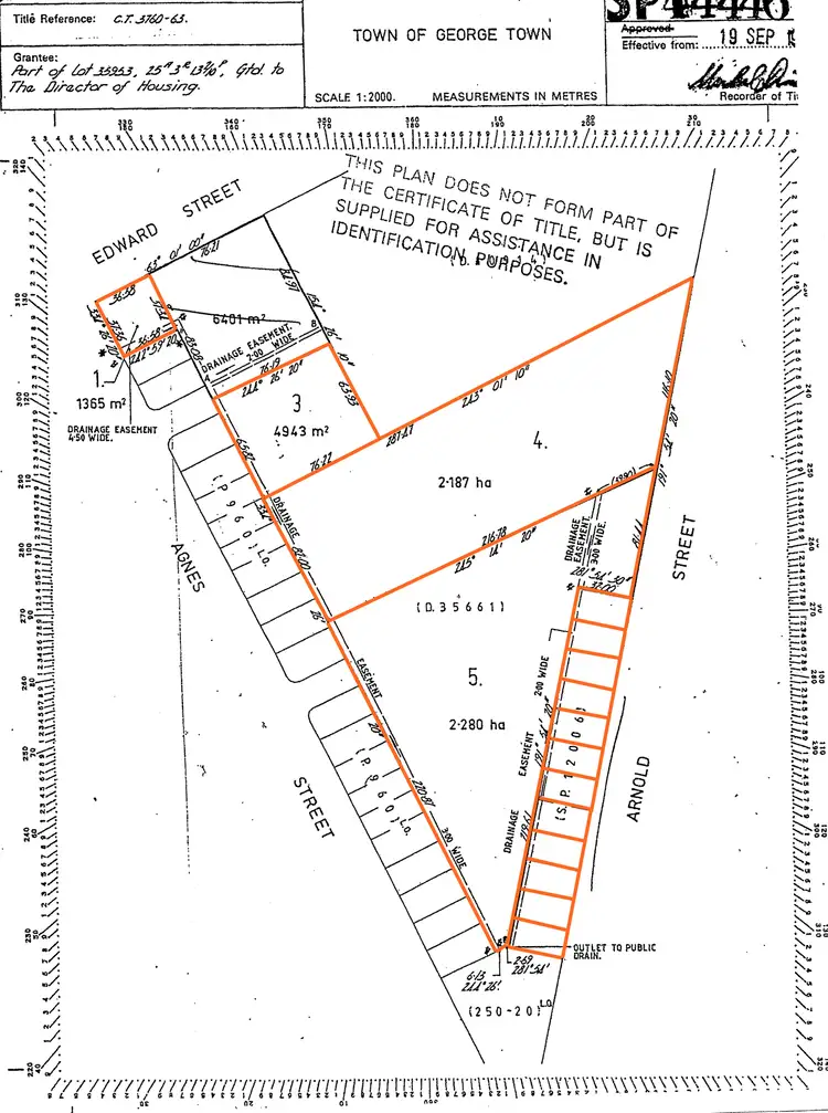 Second view of Homely land listing, Agnes and Arnold Streets, George Town TAS 7253