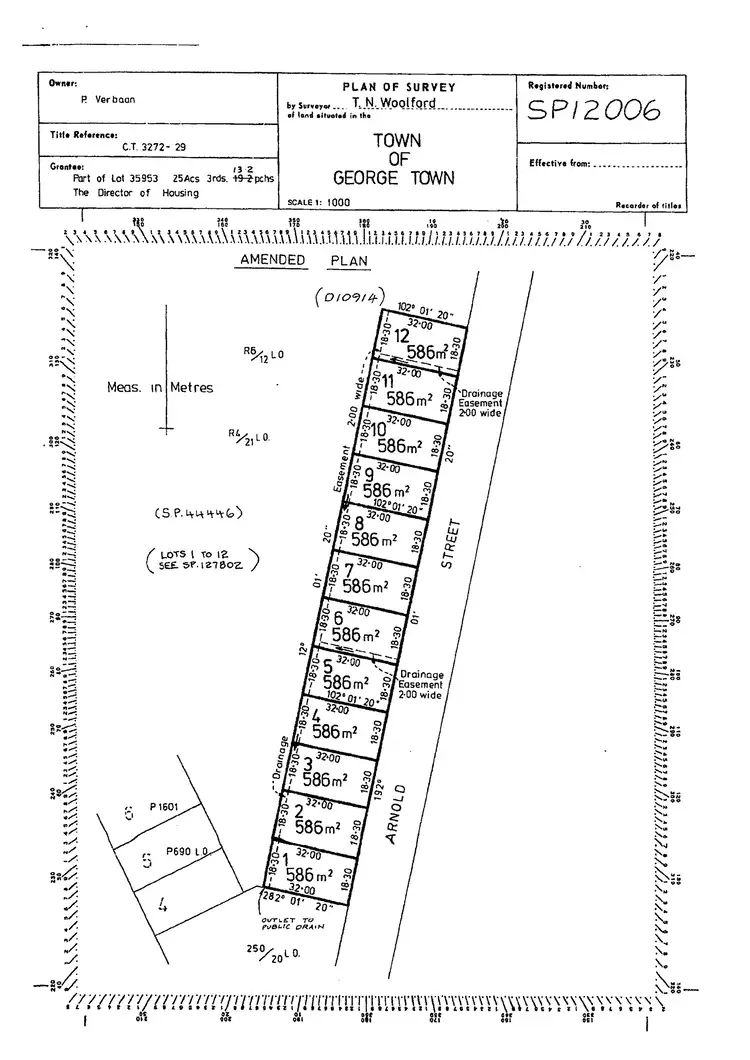 Third view of Homely land listing, Agnes and Arnold Streets, George Town TAS 7253