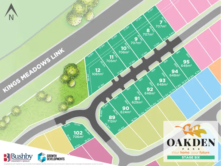 Second view of Homely land listing, LOT 7, Stage 6 Oakden Park, Youngtown TAS 7249