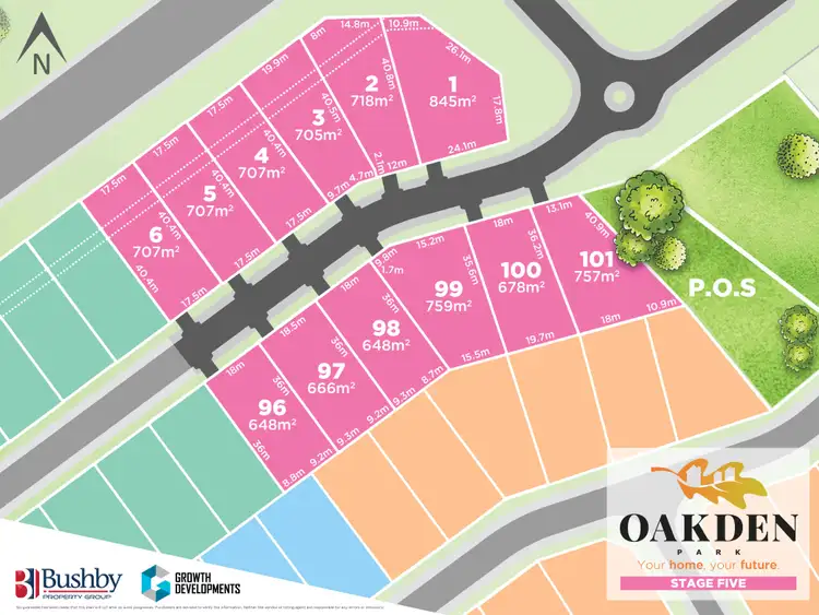 Second view of Homely land listing, LOT 97, Stage 5 Oakden Park, Youngtown TAS 7249