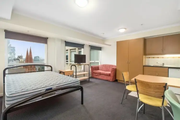 Second view of Homely studio listing, 1208/238 Flinders Street, Melbourne VIC 3000