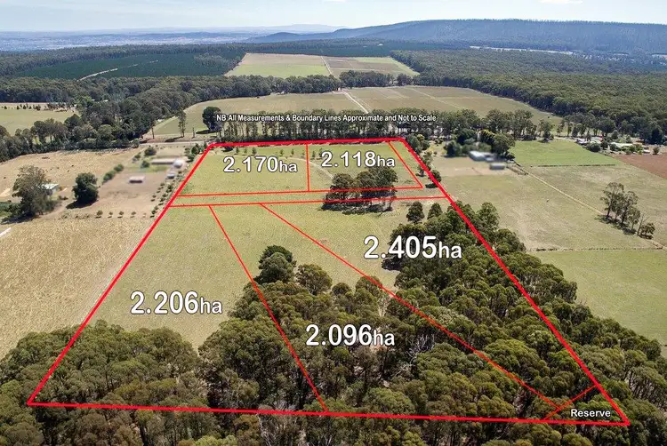 Main view of Homely land listing, LOT 3, 1350 Whittlesea Yea Road, Kinglake West VIC 3757