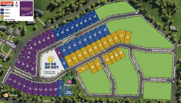 Second view of Homely land listing, Lot 71 Westbury Estate - Stage 3, Maiden Gully VIC 3551