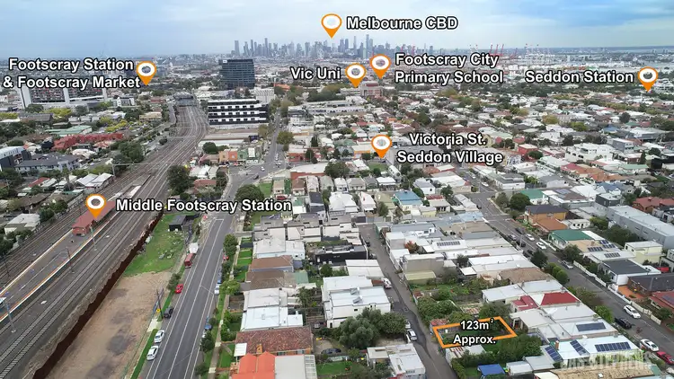 Third view of Homely land listing, 35 Lily Street, Seddon VIC 3011