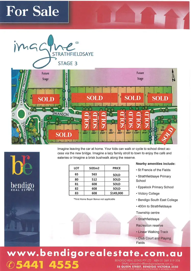 Main view of Homely land listing, Lot 83 Imagine Estate - Stage 3, Strathfieldsaye VIC 3551