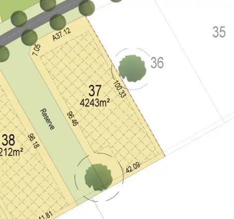 Main view of Homely land listing, LOT 37, 566 Yarrawonga Road, Waldara VIC 3678