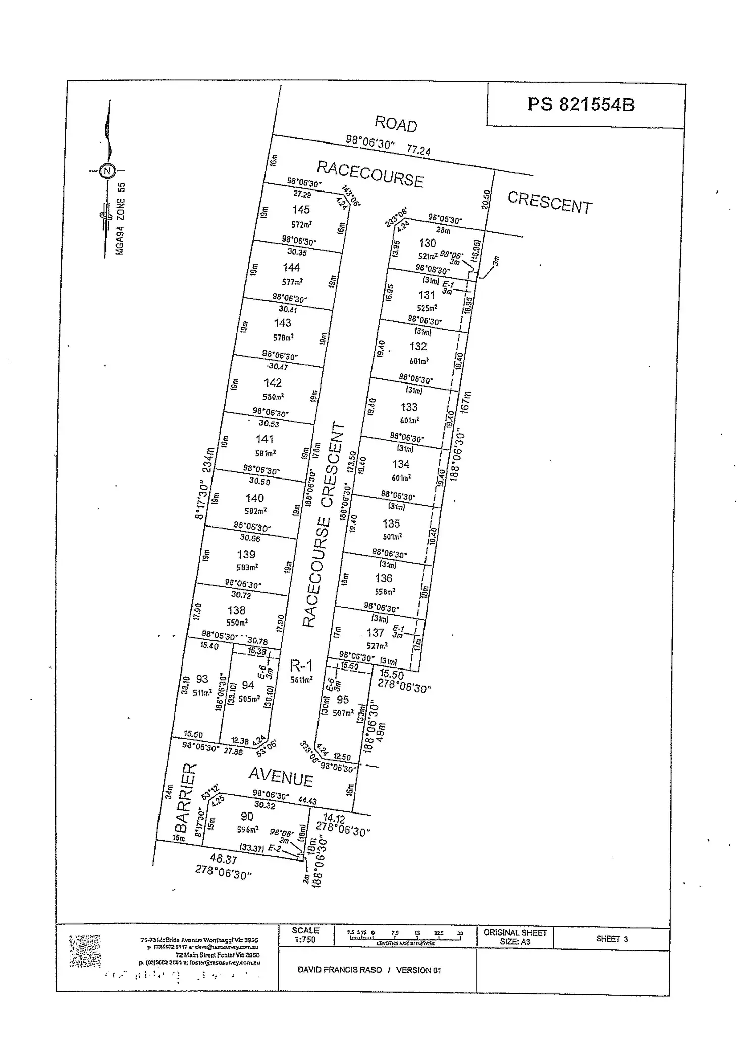 Main view of Homely land listing, Lot 133 Racecourse Crescent, Dalyston VIC 3992