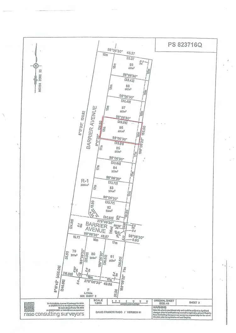 Second view of Homely land listing, 23 Barrier Avenue, Dalyston VIC 3992