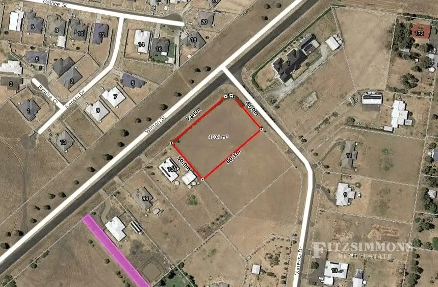 Main view of Homely land listing, 2 Vanessa Drive, Dalby QLD 4405