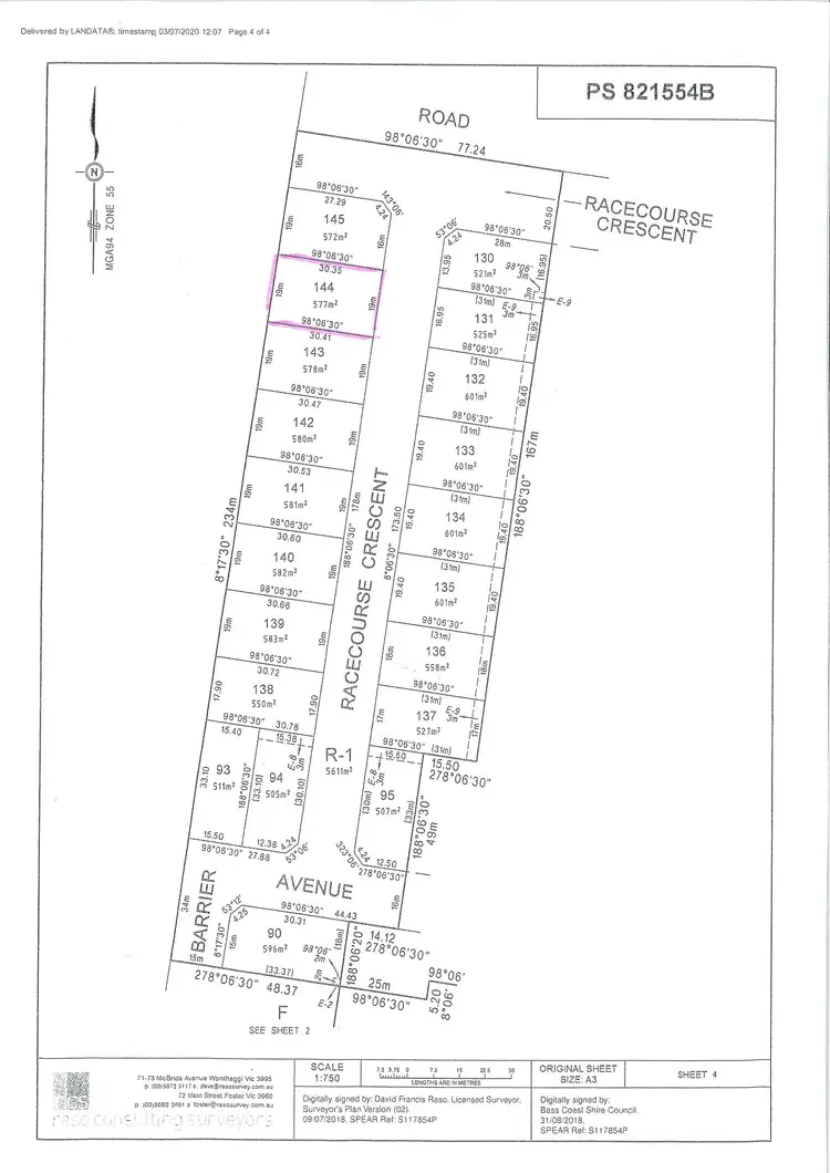 Second view of Homely land listing, LOT 144, 30 Racecourse Crescent, Dalyston VIC 3992