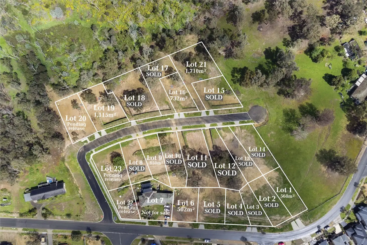 Main view of Homely land listing, 16-30 Collard Drive, Diamond Creek VIC 3089