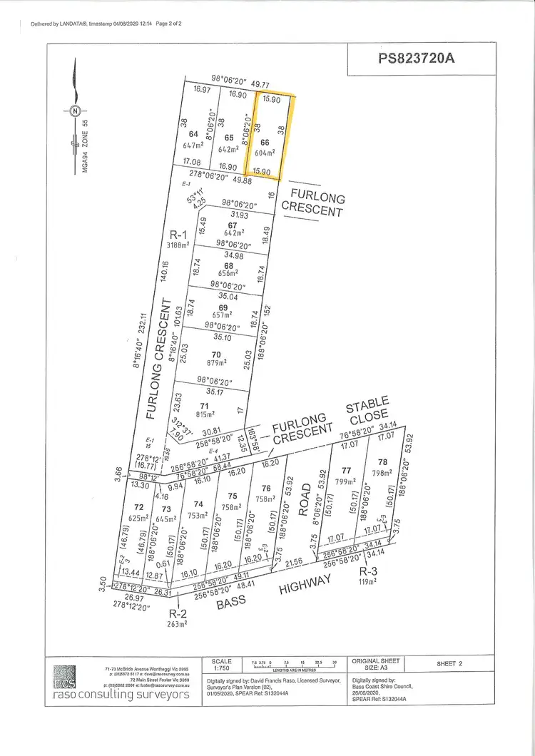 Second view of Homely land listing, 4 Furlong Crescent, Dalyston VIC 3992
