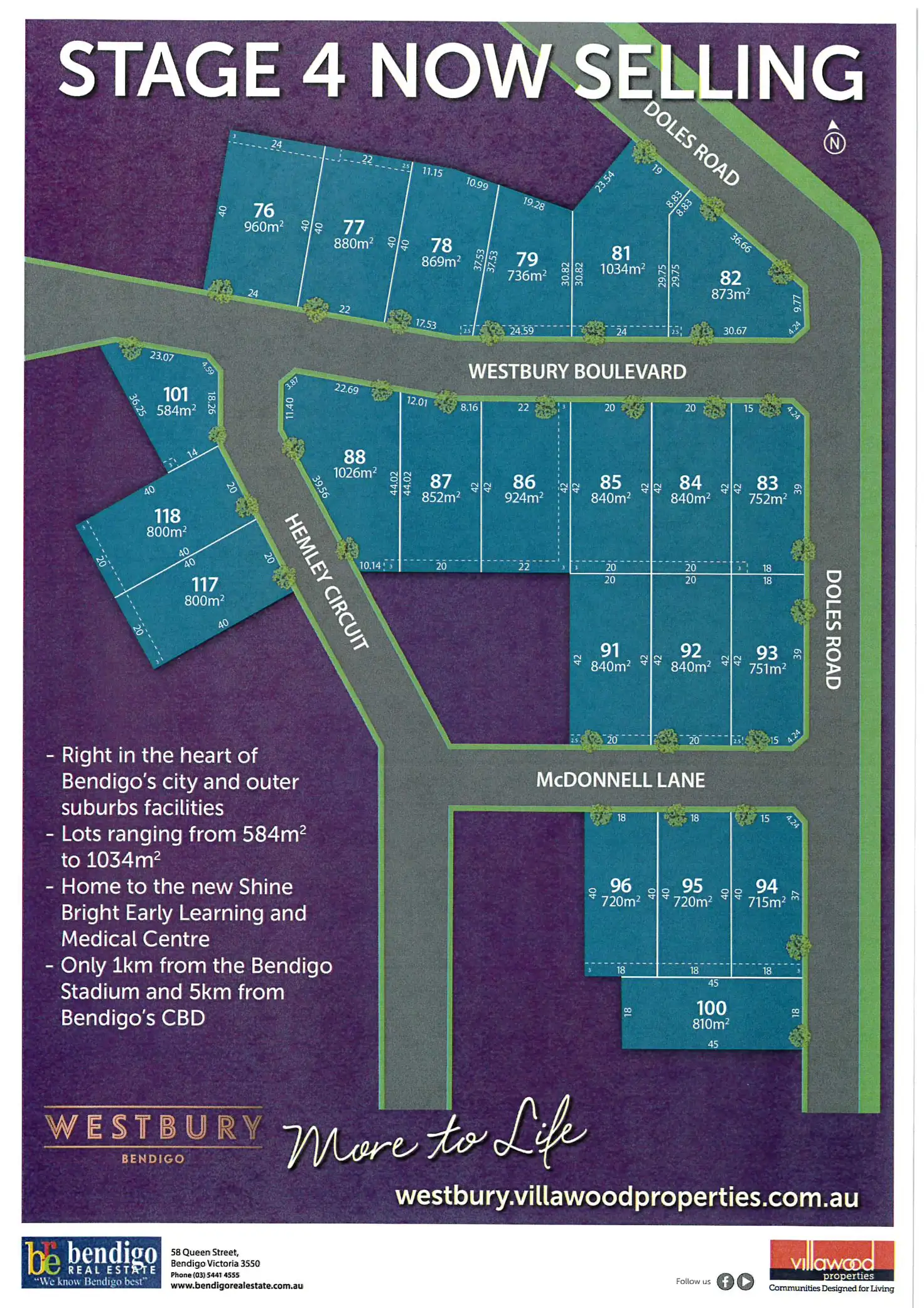 Main view of Homely land listing, LOT 101 Westbury Estate - Stage 4, Maiden Gully VIC 3551