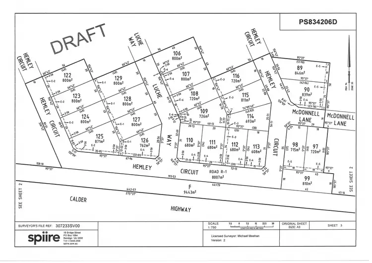 Second view of Homely land listing, LOT 106 Westbury Estate- Stage 6, Maiden Gully VIC 3551