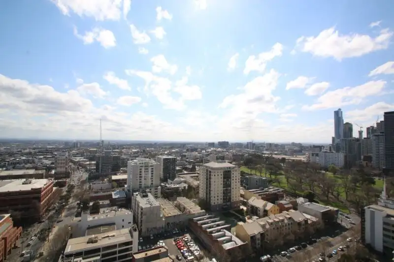 Main view of Homely apartment listing, 2508/288 Spencer Street, Melbourne VIC 3000