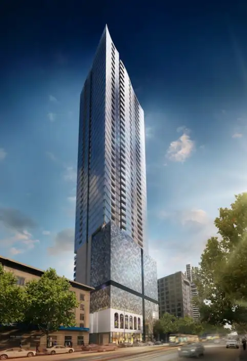 Main view of Homely apartment listing, 3707, LOT 3707, 279-289 La Trobe Street, Melbourne VIC 3000