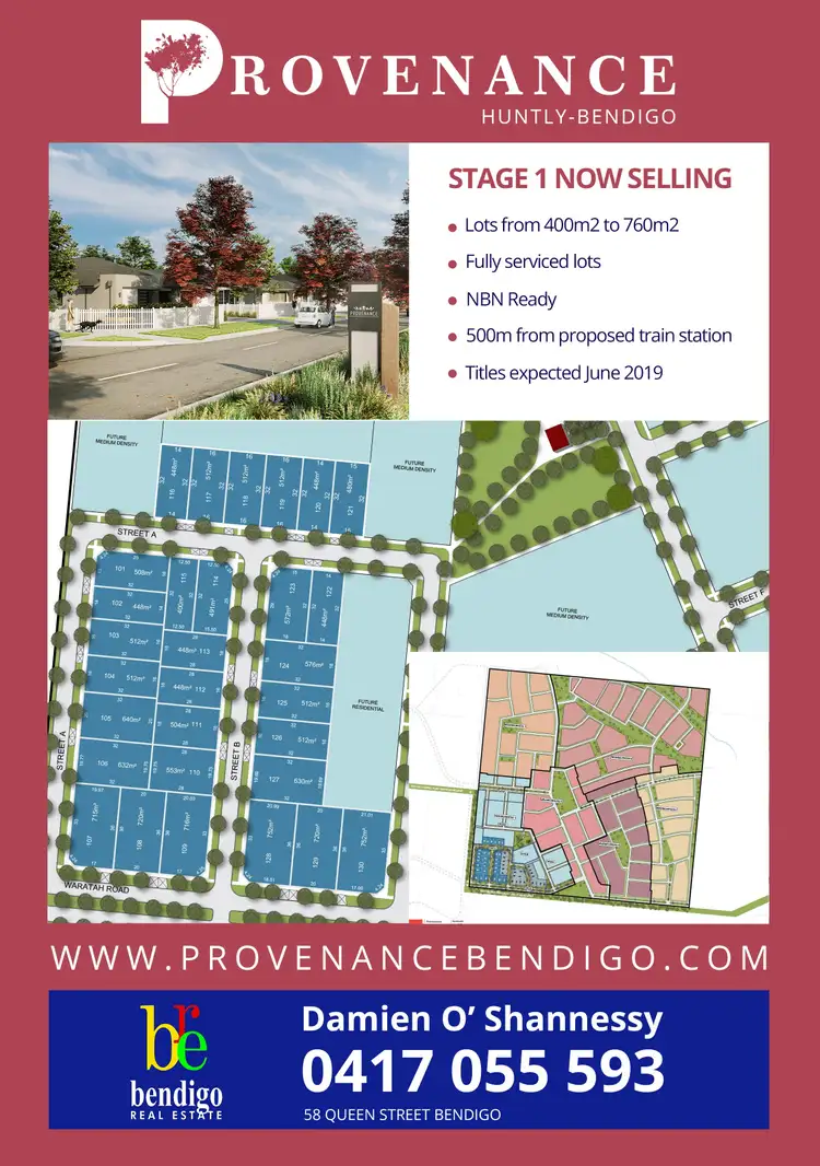 LOT 122 Provenance Estate, Huntly VIC 3551
