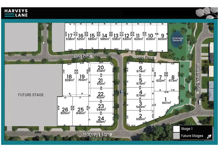 Main view of Homely land listing, LOT 20 Harveys Lane, Jackass Flat VIC 3556