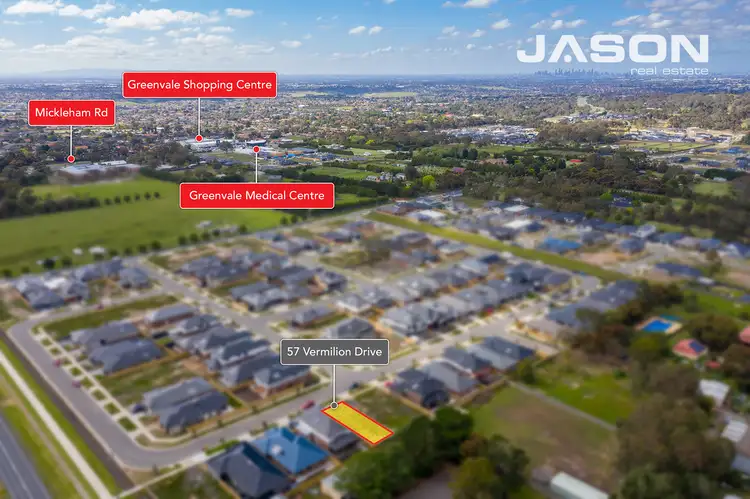 Second view of Homely land listing, 57 Vermilion Drive, Greenvale VIC 3059
