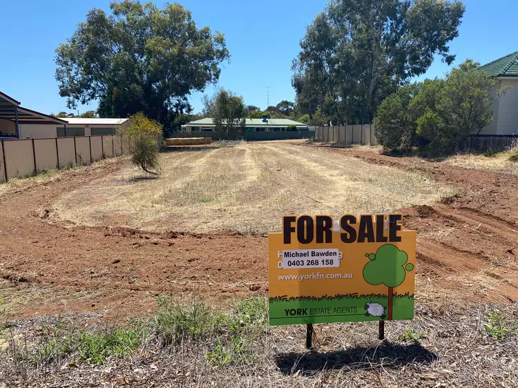 Main view of Homely land listing, 8 Thompson St, York WA 6302
