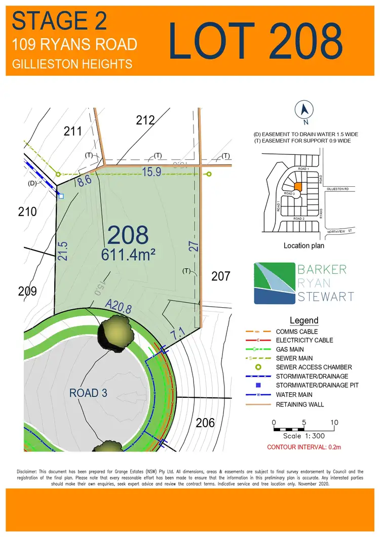 Second view of Homely land listing, Lot 208 Mountain Views Estate, 109 Ryans Road, Gillieston Heights NSW 2321