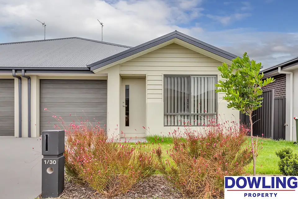 Main view of Homely semi-detached listing, 1/30 Thorncliffe Avenue, Thornton NSW 2322