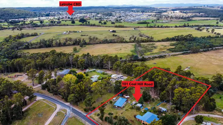 Second view of Homely house listing, 101 Coal Hill Road, Latrobe TAS 7307