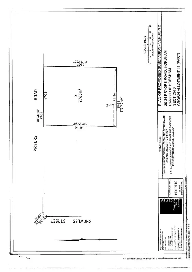 Seventh view of Homely land listing, 34 Pryor's Road, Horsham VIC 3400