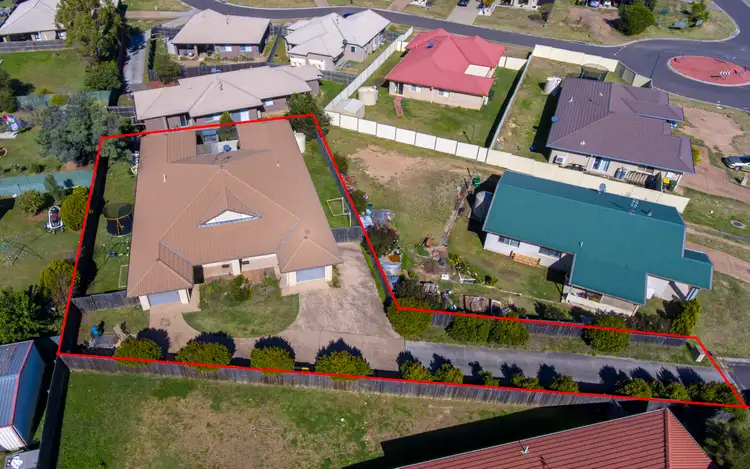 Third view of Homely semi-detached listing, 1 & 2/6 Rose Lea Court, Warwick QLD 4370