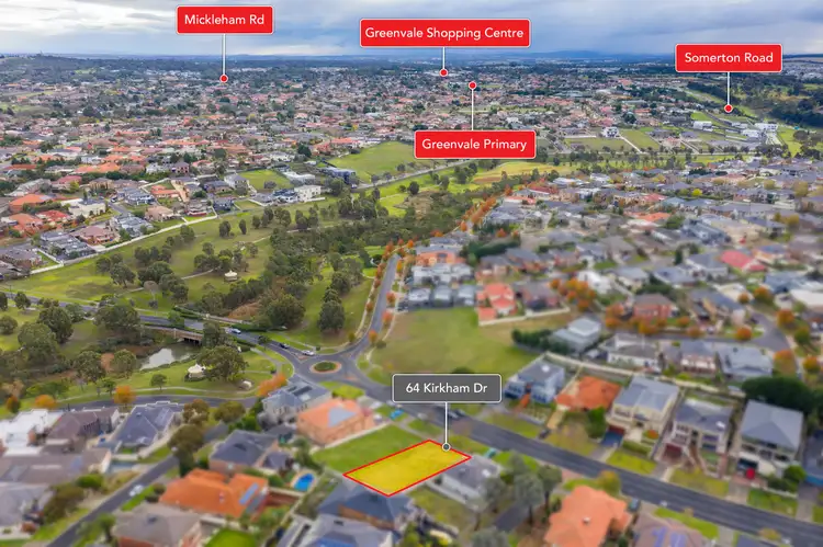 Fourth view of Homely land listing, 64 Kirkham Drive, Greenvale VIC 3059