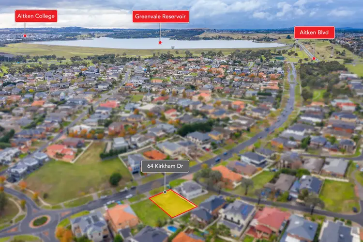 Fifth view of Homely land listing, 64 Kirkham Drive, Greenvale VIC 3059