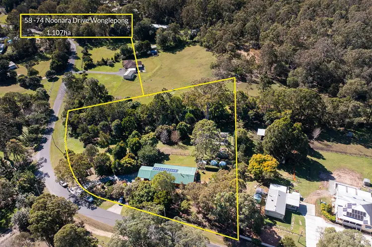 Main view of Homely house listing, 58-74 NOONARA DRIVE, Wonglepong QLD 4275