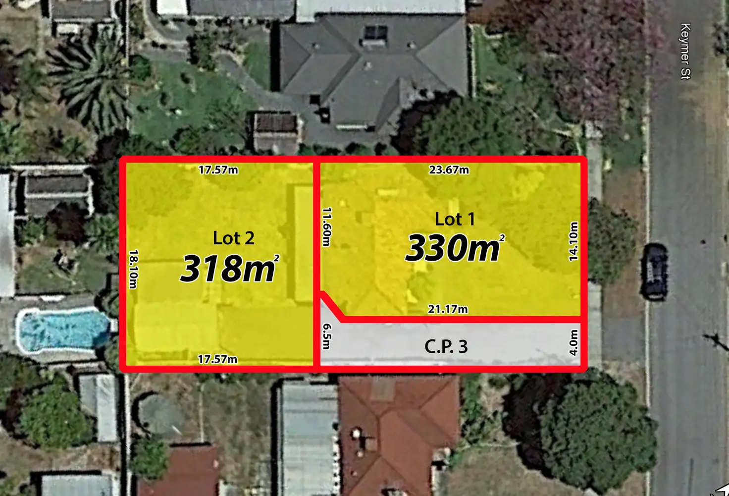 Main view of Homely land listing, A&B/294 Keymer Street, Cloverdale WA 6105