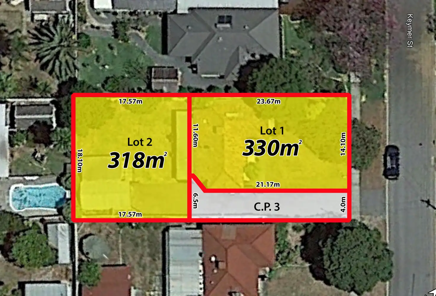 Main view of Homely land listing, 294A Keymer Street, Cloverdale WA 6105