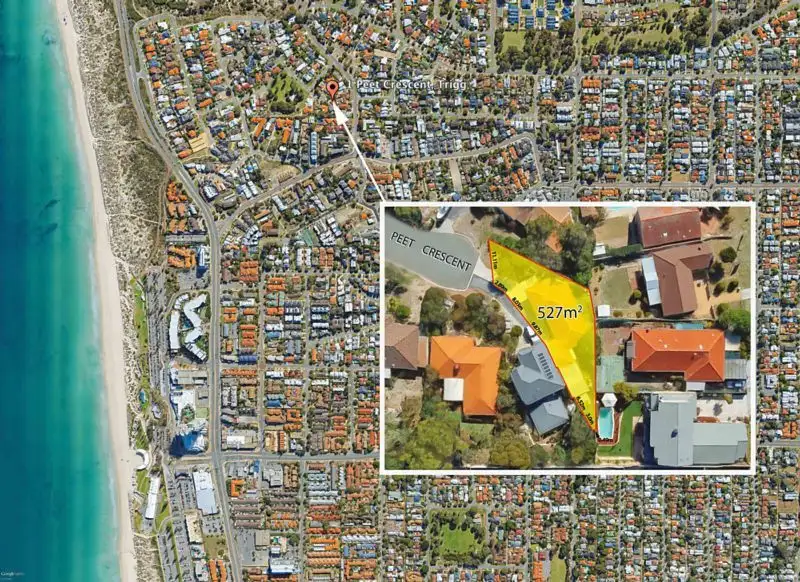 Main view of Homely house listing, 1 Peet Crescent, Trigg WA 6029