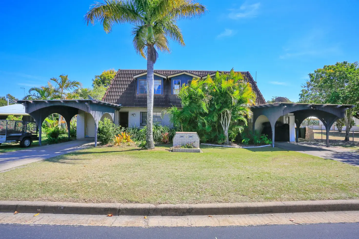 Main view of Homely semi-detached listing, 16 Hargreaves Street, Bundaberg South QLD 4670