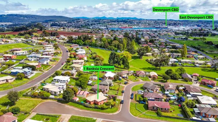 Second view of Homely house listing, 1 Banksia Crescent, East Devonport TAS 7310