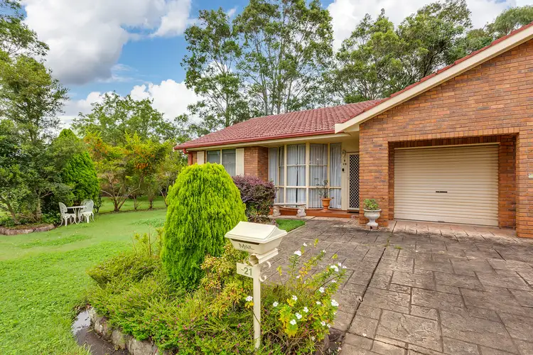 Main view of Homely semi-detached listing, 2/21 Centenary Close, Bolwarra Heights NSW 2320