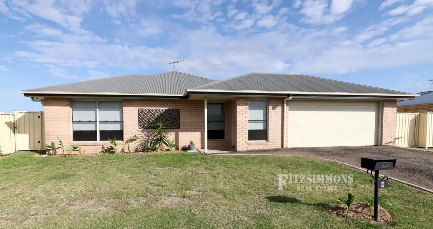 Main view of Homely house listing, 8 Barry Place, Dalby QLD 4405